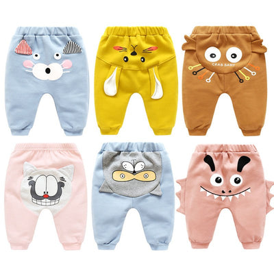 Pantalones Protectores de Cintura Alta para Bebé - Primavera y Otoño - Image 16