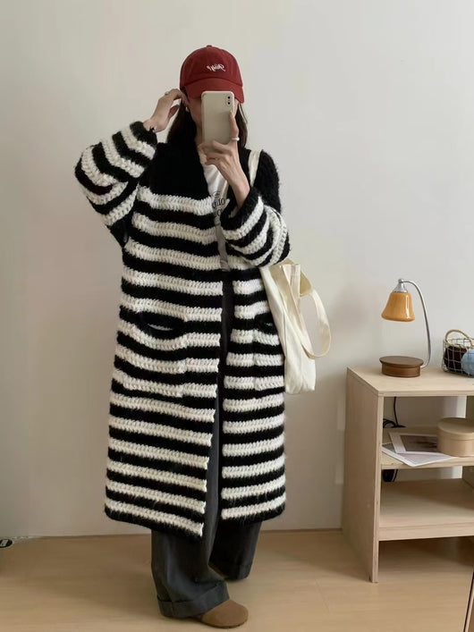 Suéter Cardigan Holgado y Cómodo para Mujer - Diseño Otoñal - Image 2