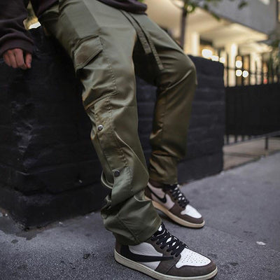 Pantalones con Cierre Velcro Lateral Estilo Europeo - Image 8