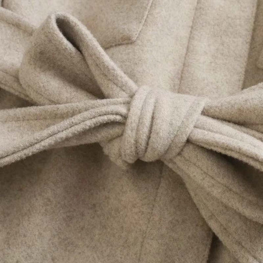 Chaqueta Tipo Camisa Cinturada para Mujer - Abrigo Ligero Otoño Invierno - Image 17