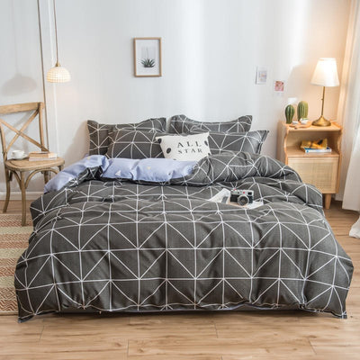 Juego de Cama Completo Algodón: Funda Nórdica, Sábanas y Almohada - Image 3