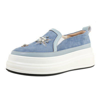 Zapatos de Plataforma de Cuero Genuino para Mujer - Image 3