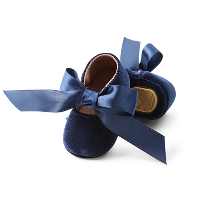 Zapatos Princesa para Bebé - Calzado Suave con Moño para Primavera y Otoño - Image 11
