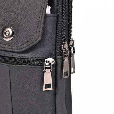 Bolsa de Cintura de Cuero Multifuncional para Hombre - Estilo Outdoor - Image 15