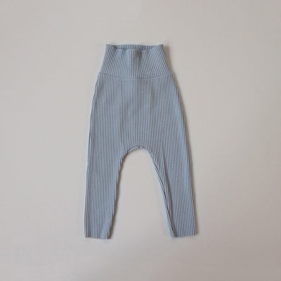 Leggings de Cintura Alta para Niñas - Colores Sólidos - Image 8