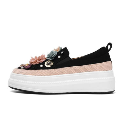 Zapatos Plataforma Estilo Coreano para Mujer - Primavera - Image 2