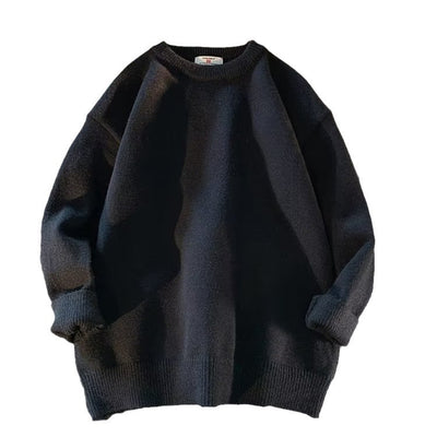 Suéter Holgado de Cuello Redondo para Hombre - Colección Primavera Otoño - Image 5