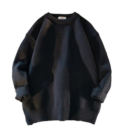Suéter Holgado de Cuello Redondo para Hombre - Colección Primavera Otoño - Image 5
