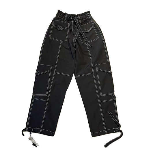 Pantalones Casuales de Diseño con Costuras Decorativas - Estilo Urbano Trendy - Image 5