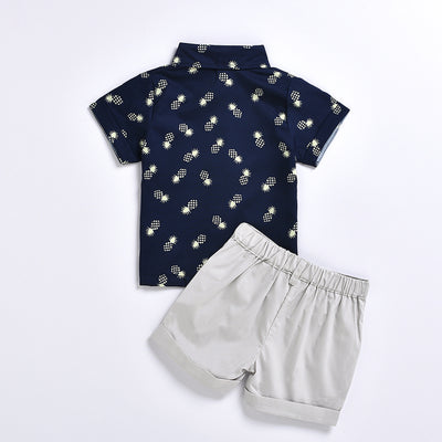 Conjunto Casual Piña - Playera y Shorts Estampado - Image 5
