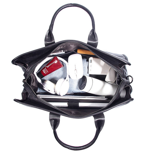 Bolsa de Viaje en Cuero Genuino de Gran Capacidad - Maletín Premium en Piel de Vaca - Image 4