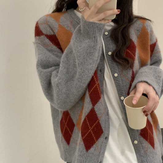 Cardigan Diamante Tendencia para Mujer