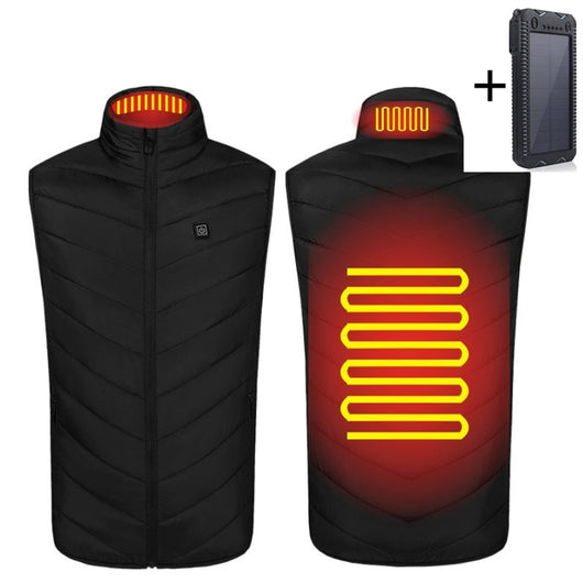 Chaleco Térmico Calefactor USB Recargable con Batería Portátil - Image 18
