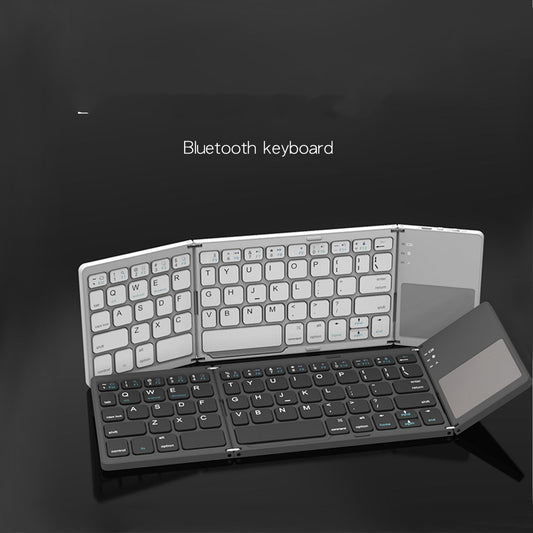 Teclado Bluetooth Plegable Portátil para Móvil y Computadora