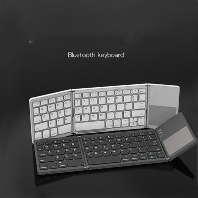 Teclado Bluetooth Plegable Portátil para Móvil y Computadora