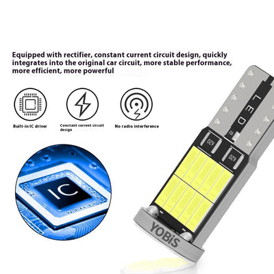 Luz LED Frontal T10 26 SMD 4014 - Iluminación de Ancho Decodificable - Image 4
