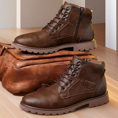 Botas Martin Casual de Hombre Talla Grande con Cierre - Image 10