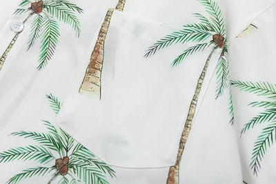 Camisa Hawaiana Suelta de Manga Corta para Hombre - Image 11