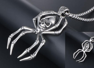 Dije Calavera Fantasma Acero Titanio - Diseño Gótico Moderno - Image 11