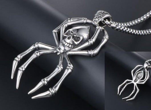 Dije Calavera Fantasma Acero Titanio - Diseño Gótico Moderno - Image 11