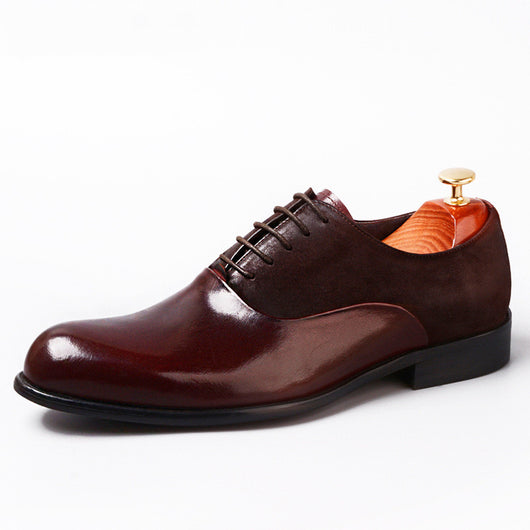 Zapatos Formales de Cuero Vintage Británico para Hombre - Image 3