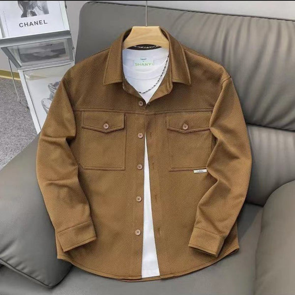 Camisa Slim Fit Casual para Hombre - Estilo Moderno y Versátil