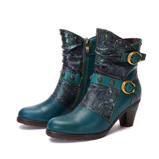 Botas Retro Bohemias para Mujer - Estilo Vintage - Image 5