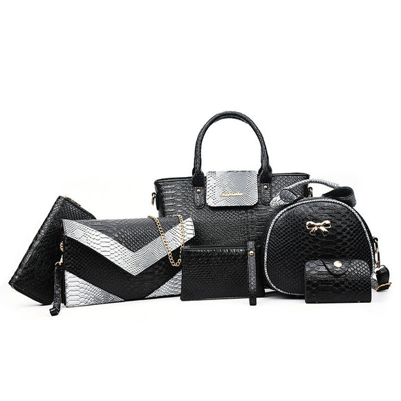 Bolso de Hombro para Mujer Charol Brillante Elegante