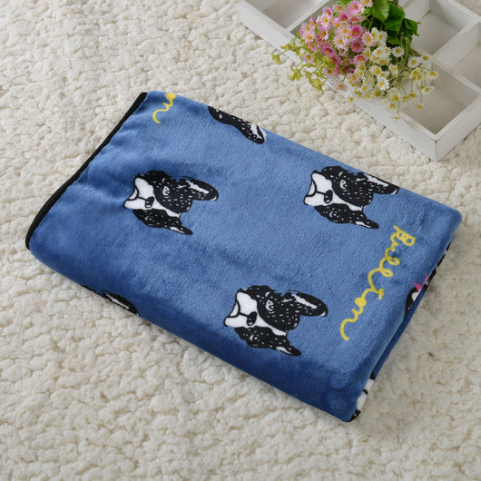 Manta de Felpa Coral para Cama de Perro - Image 4