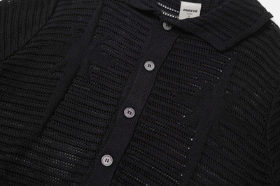 Camisa Suelta de Manga Corta Estilo Retro Americano - Image 4