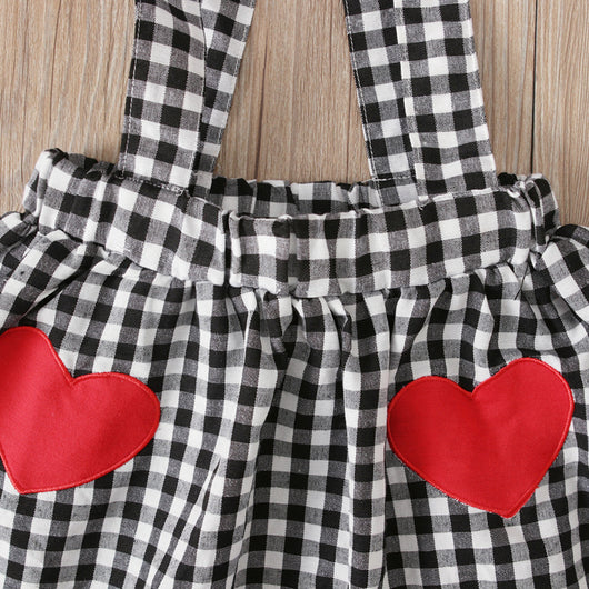 Conjunto Falda Suspensores con Moño y Manga Larga para Niñas - Image 16