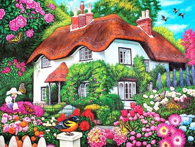Cuadro de Diamantes 5D DIY - Pintura de Paisaje para el Hogar - Image 10