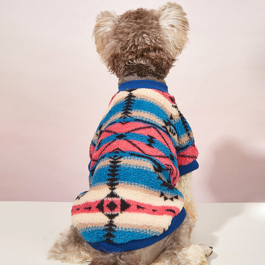 Suéter Polar para Perros con Rayas Adorables - Image 4