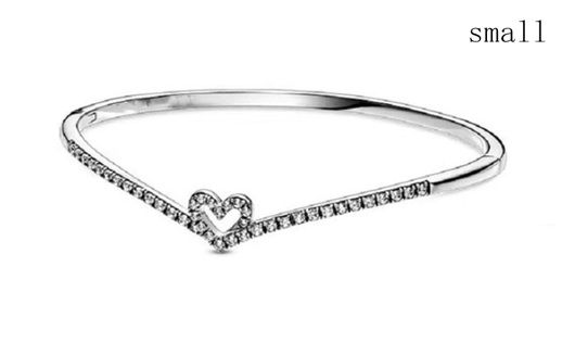 Pulsera de Plata Esterlina con Diamante en Forma de Corazón - Image 8