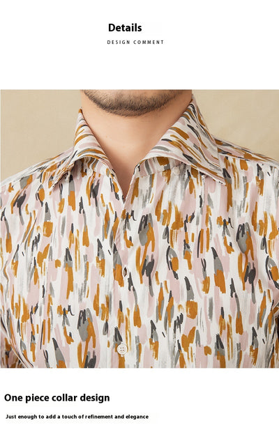 Cardigan de Algodón con Estampado Floral para Hombre - Image 9
