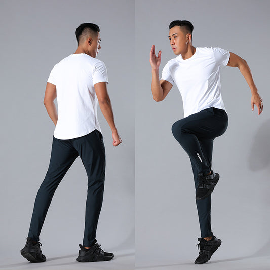 Pantalones Deportivos Ice Silk Stretch para Hombre - Comodidad Outdoor