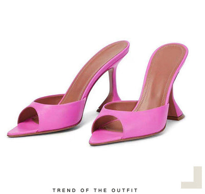 Sandalias de Tacón Alto Punta Abierta Elegantes para Mujer - Image 8