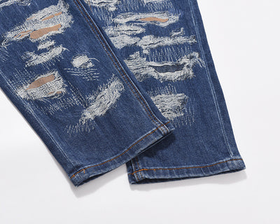 Jeans Rectos Vintage Desteñidos - Estilo Clásico Moderno - Image 4