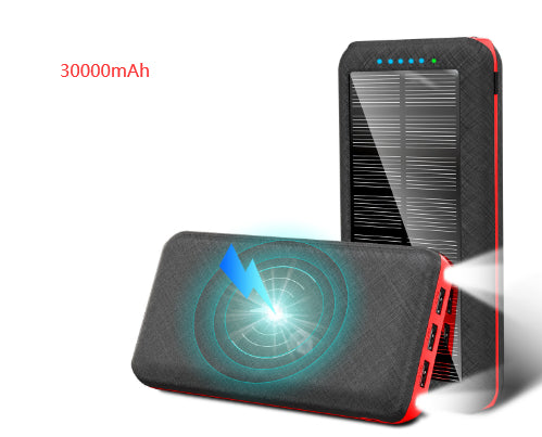 Cargador Solar Inalámbrico Qi Portátil con 3 Puertos USB - Compatible con iPhone, Samsung y Xiaomi - Image 21