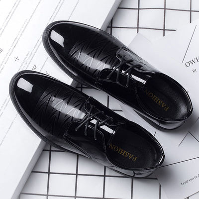 Zapatos de Cuero Elegantes para Hombre - Estilo Británico Formal - Image 7