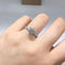 Anillo de Pareja Moissanita Diseño Serpiente Seis Garras