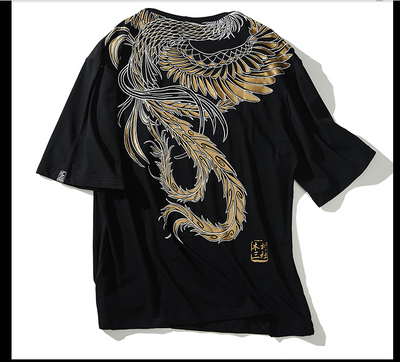 Playera Fénix Diseño Original Estilo Chino - Image 8