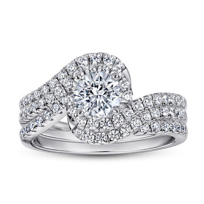 Anillo de Plata 925 para Mujer Diseño Retorcido con Circonitas Incrustadas - Image 9