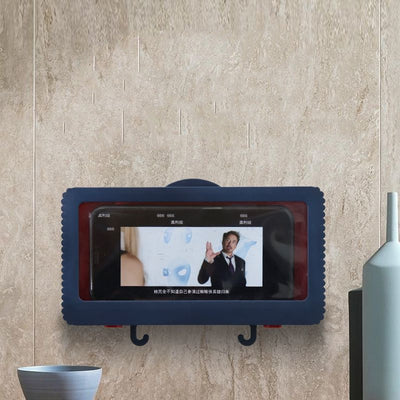 Soporte Impermeable para Teléfono de Baño con Almacenamiento sin Perforación - Image 3
