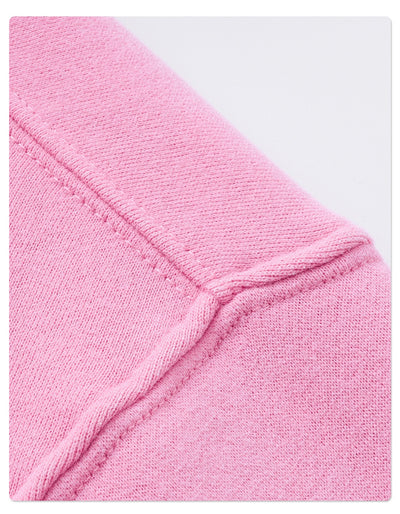 Men's pink washed full-zip hooded jacket and matching sweatpants set, featuring a relaxed fit and drawstring details. - Image 13