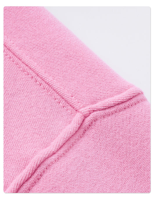 Men's pink washed full-zip hooded jacket and matching sweatpants set, featuring a relaxed fit and drawstring details. - Image 13