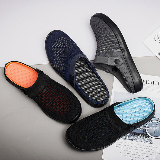 Pantuflas Baotou sin Tacón - Sandalias Cómodas y Antideslizantes - Image 19
