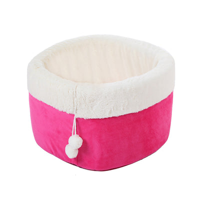 Cama Térmica Acogedora para Gatos - Nido Estampado en Felpa - Image 6