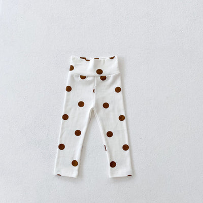 Conjunto de 3 Piezas: Leggings Estampados de Cintura Alta, Top y Cardigan Tejido - Image 3