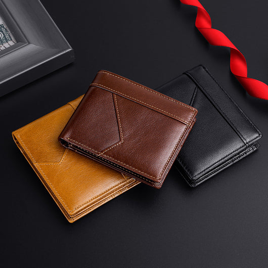 Cartera de Cuero Retro Antirrobo con Protección RFID para Hombre - Image 13